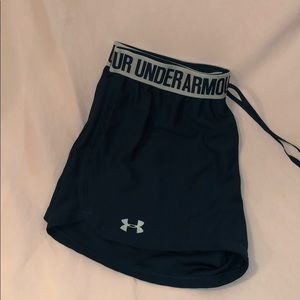 Under Amour (green/blue) women’s new shorts.